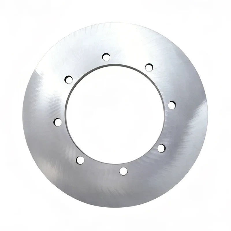 390mm Outer Diameter Cr12MoV Large Bevel Flat Blade